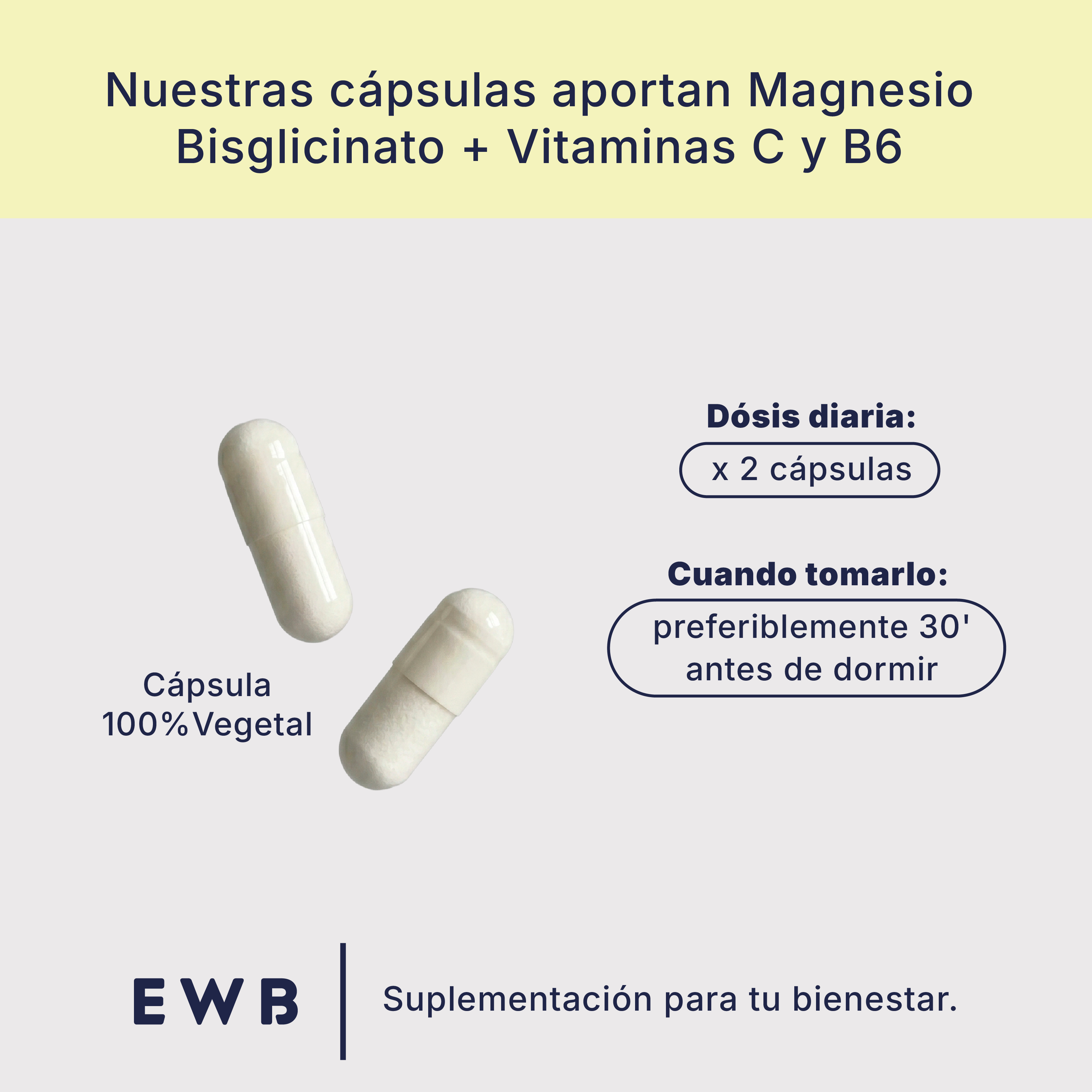 Magnesio / Disponible en Amazon