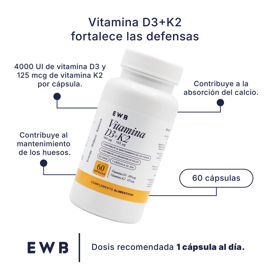 Vitamina D3+K2